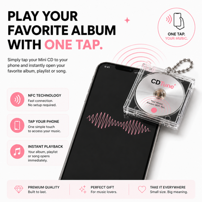 Personalized NFC Mini CD