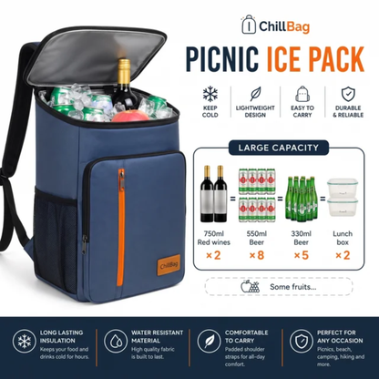 Mochila Térmica Portátil 18L