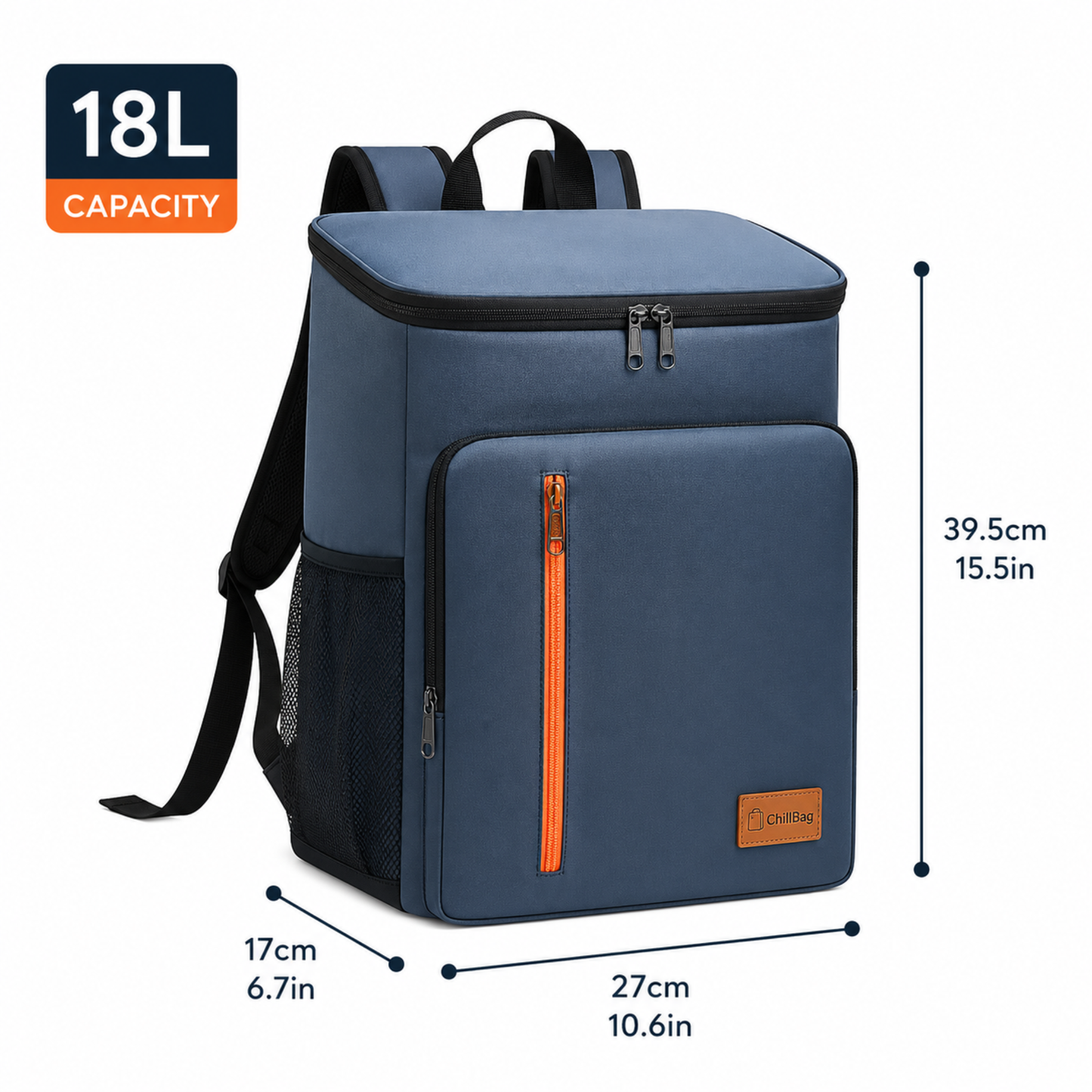 Mochila Térmica Portátil 18L